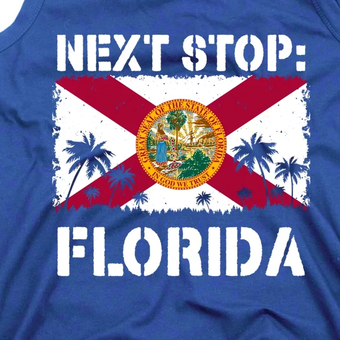 Florida Summer Vacation Trip Next Stop Vacay Vibes Souvenir Gift Tank Top