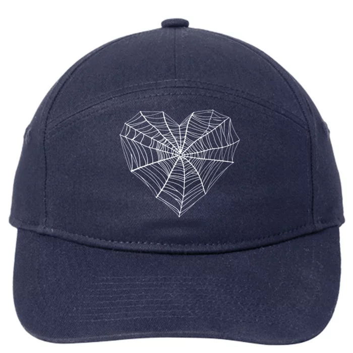 Funny Spider Web Design For Women Insect Web Lovers 7-Panel Snapback Hat