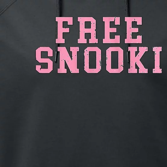 Free Snooki Woman For Friend Wife Mother Performance Fleece Hoodie