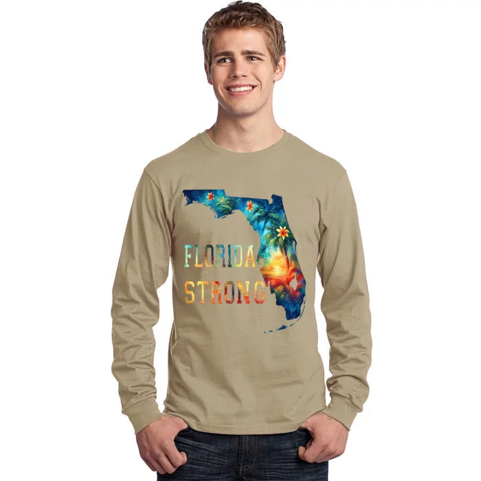 Florida Stay Western Strong Support Florida .State Tall Long Sleeve T-Shirt