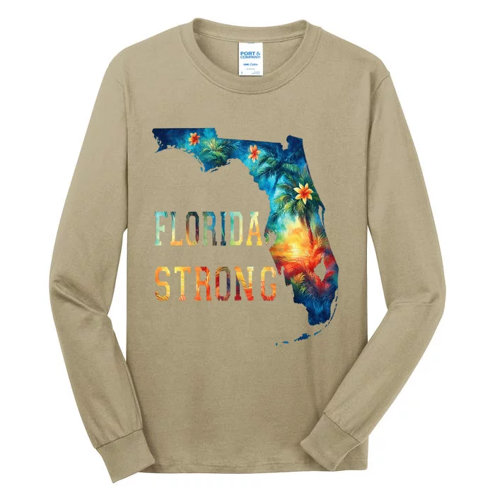 Florida Stay Western Strong Support Florida .State Tall Long Sleeve T-Shirt