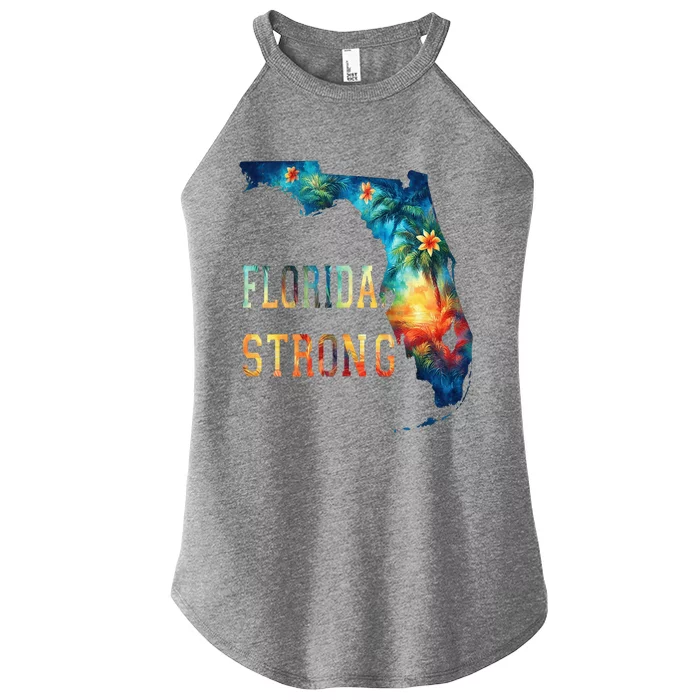 Florida Stay Western Strong Support Florida .State Women’s Perfect Tri Rocker Tank