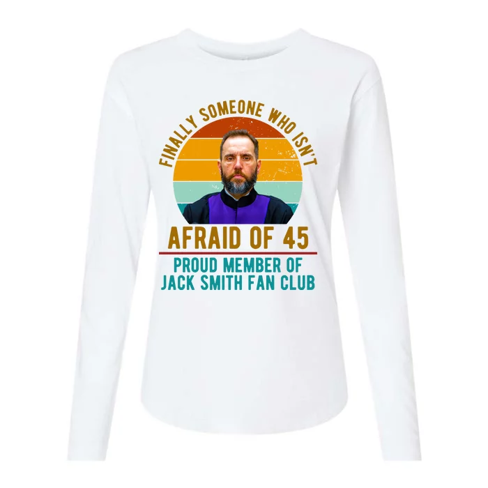 Finally Someone Who Isnt Afraid Of 45 Jack Smith Womens Cotton Relaxed Long Sleeve T-Shirt