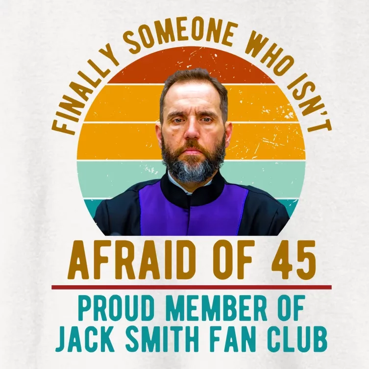 Finally Someone Who Isnt Afraid Of 45 Jack Smith Women's Crop Top Tee