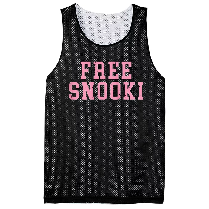 Free Snooki Woman Mesh Reversible Basketball Jersey Tank