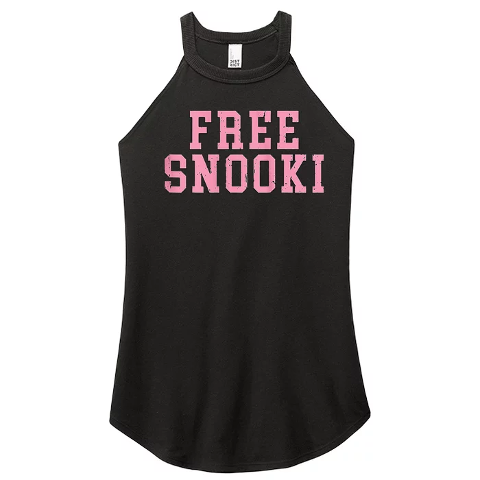 Free Snooki Woman Women’s Perfect Tri Rocker Tank