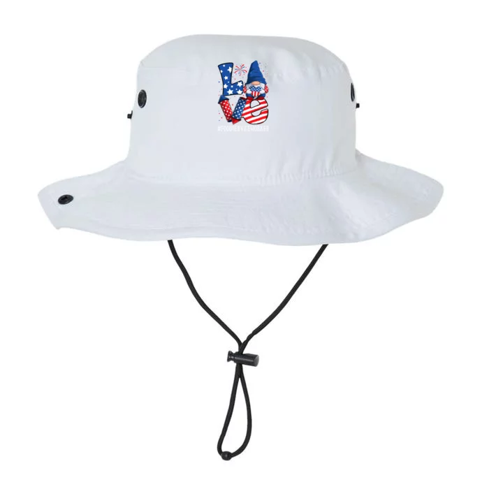 Food Service Worker Love 4th Of July Gnome Usa Patriotic Cool Gift Legacy Cool Fit Booney Bucket Hat