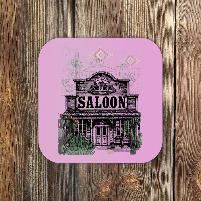 Frontier Spirit Western Saloon Coaster