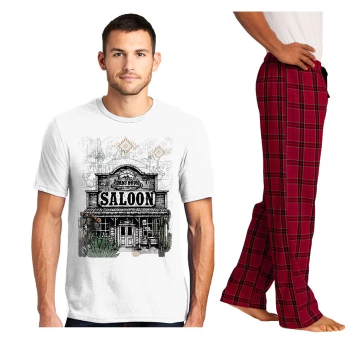 Frontier Spirit Western Saloon Pajama Set