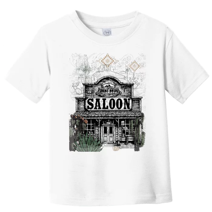 Frontier Spirit Western Saloon Toddler T-Shirt