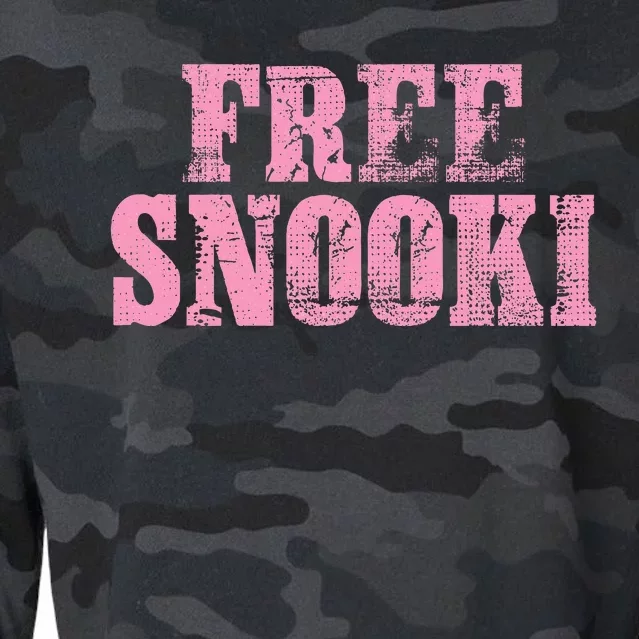 Free Snooki Weathered Cropped Pullover Crew