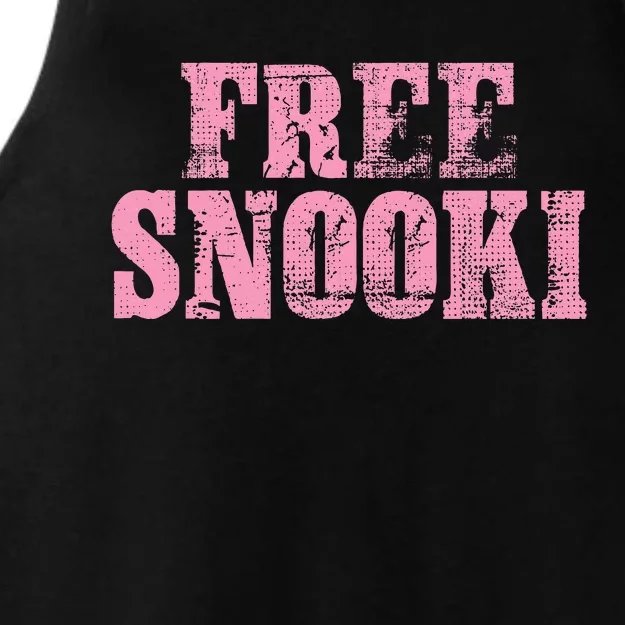 Free Snooki Weathered Ladies Tri-Blend Wicking Tank