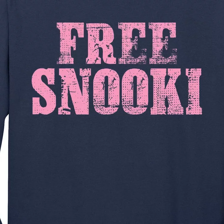 Free Snooki Weathered Tall Long Sleeve T-Shirt