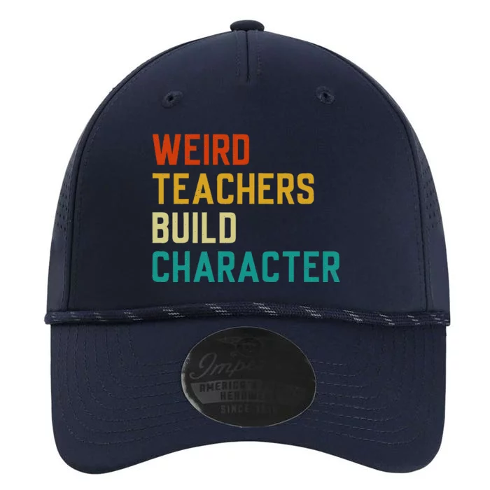 Funny Sayings Weird Teachers Build Character Teachers Performance The Dyno Cap