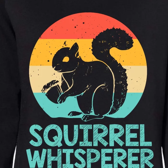 Funny Squirrel Whisperer Art Squirrel Lover Womens California Wash Sweatshirt