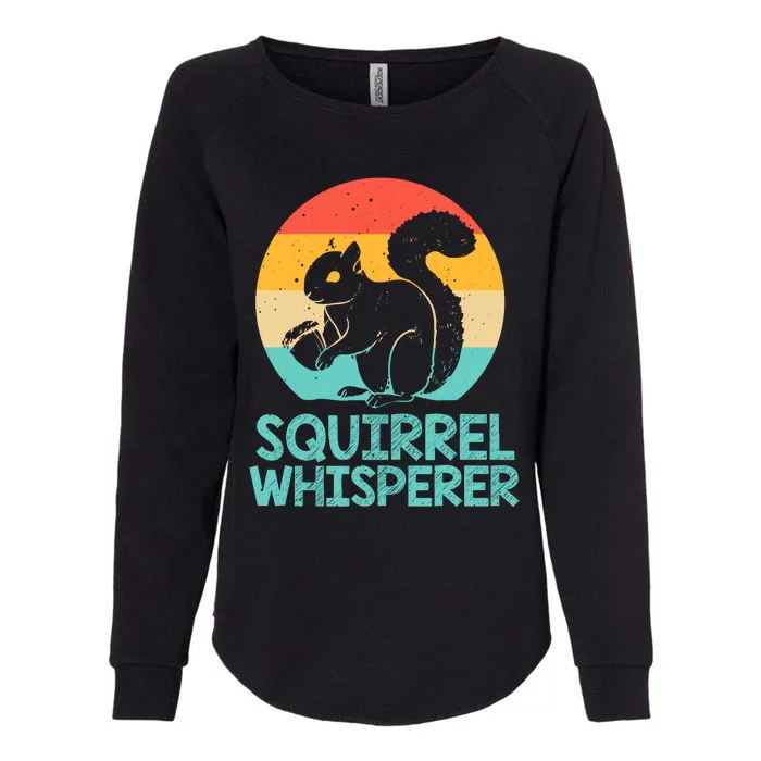 Funny Squirrel Whisperer Art Squirrel Lover Womens California Wash Sweatshirt