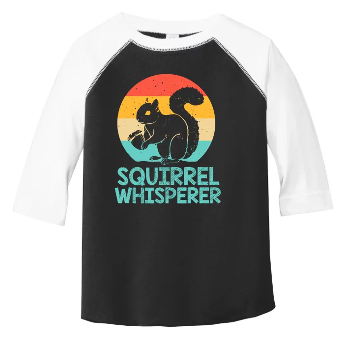 Funny Squirrel Whisperer Art Squirrel Lover Toddler Fine Jersey T-Shirt