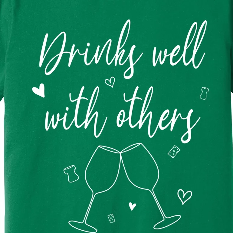 Funny S Well With Others Gift Premium T-Shirt