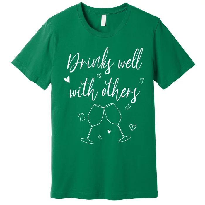 Funny S Well With Others Gift Premium T-Shirt