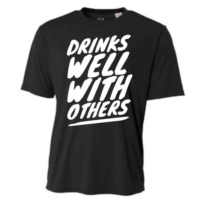 Funny S Well With Others Cute Gift Cooling Performance Crew T-Shirt