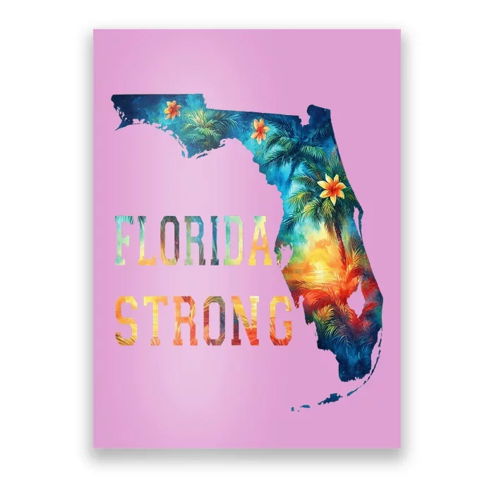 Florida Stay Western Strong Support Florida Poster