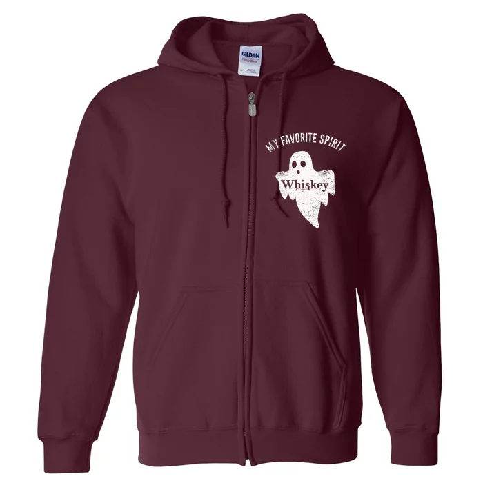 Favorite Spirit Whiskey Full Zip Hoodie