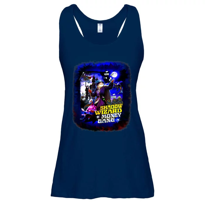 Funny Shadow Wizard Money Gang Ladies Essential Flowy Tank