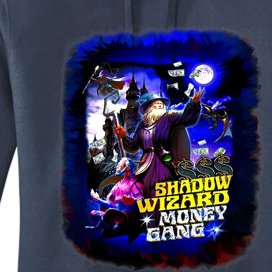 Funny Shadow Wizard Money Gang Women's Pullover Hoodie