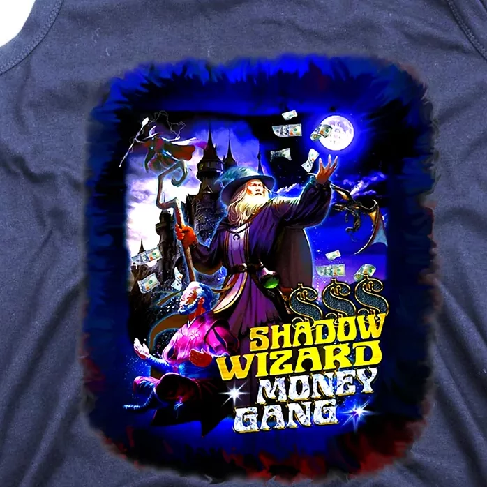 Funny Shadow Wizard Money Gang Tank Top