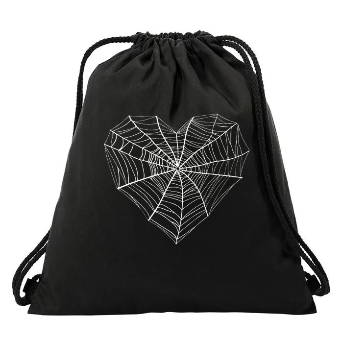 Funny Spider Web Design For Men Women Kids Insect Web Lovers Drawstring Bag