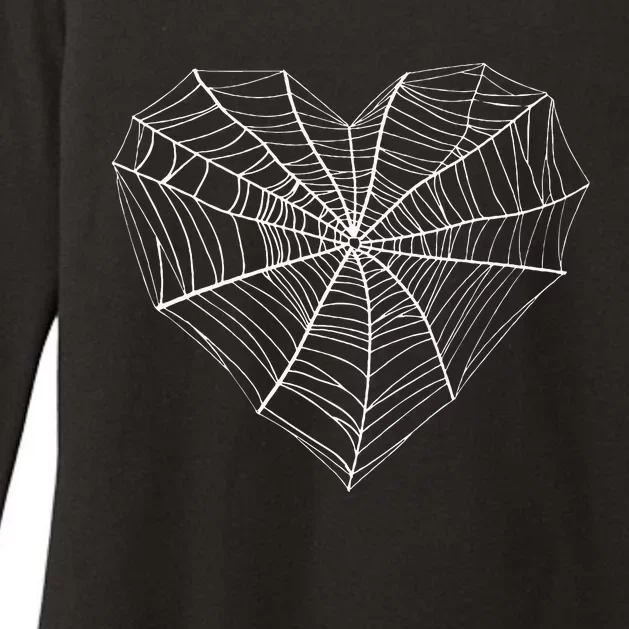 Funny Spider Web Design For Men Women Kids Insect Web Lovers Womens CVC Long Sleeve Shirt