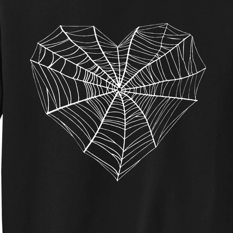 Funny Spider Web Design For Men Women Kids Insect Web Lovers Tall Sweatshirt