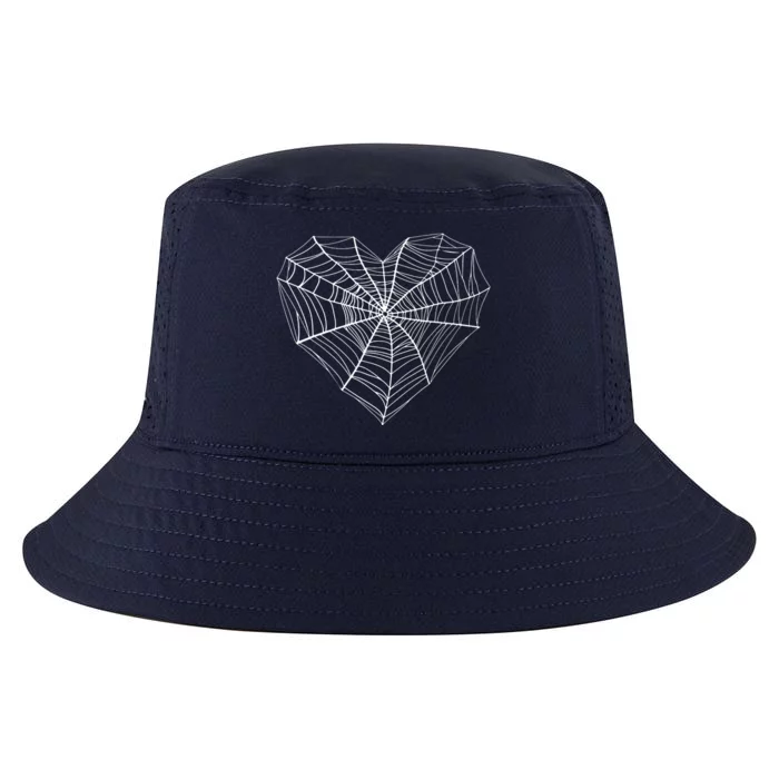 Funny Spider Web Design For Women Insect Web Lovers Cool Comfort Performance Bucket Hat