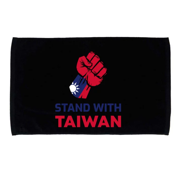 Fist Stand With Taiwan Gift Microfiber Hand Towel