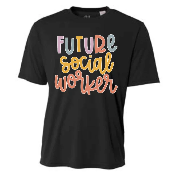 Future Social Worker Cooling Performance Crew T-Shirt