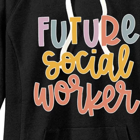 Future Social Worker Women's Fleece Hoodie