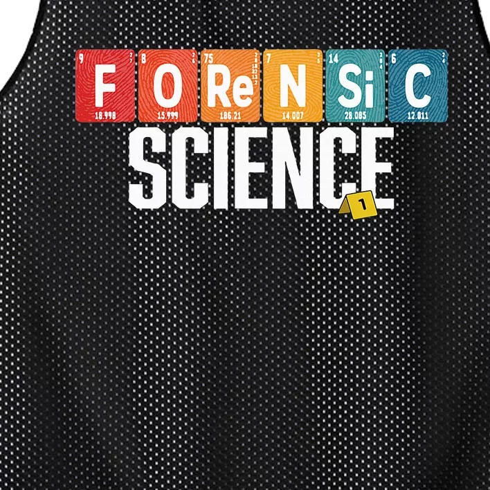 Forensic Science Week Mesh Reversible Basketball Jersey Tank