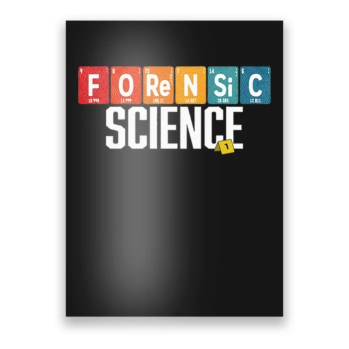 Forensic Science Week Poster