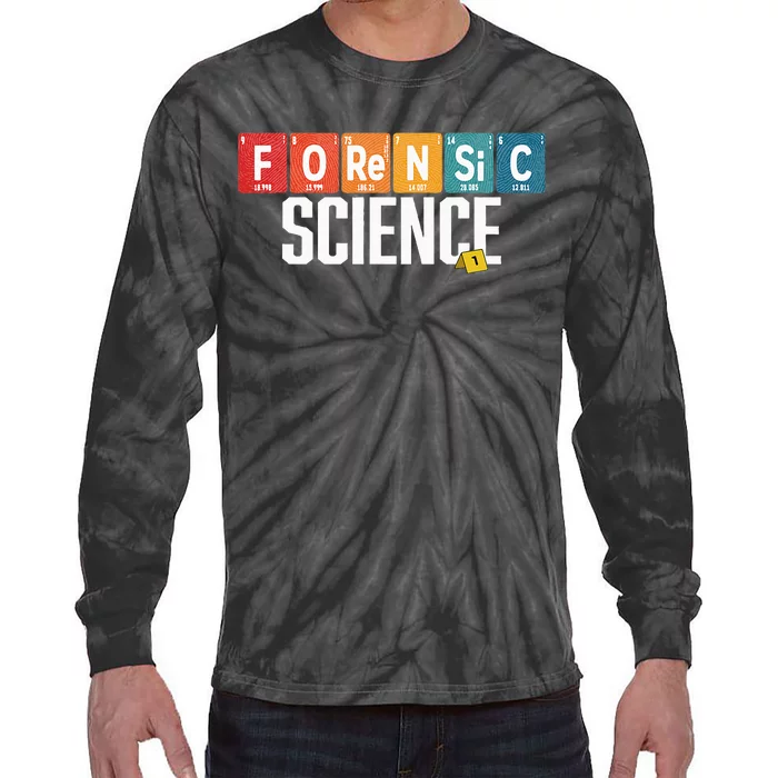 Forensic Science Week Tie-Dye Long Sleeve Shirt