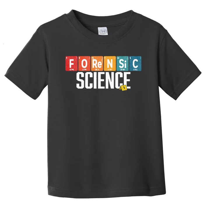 Forensic Science Week Toddler T-Shirt