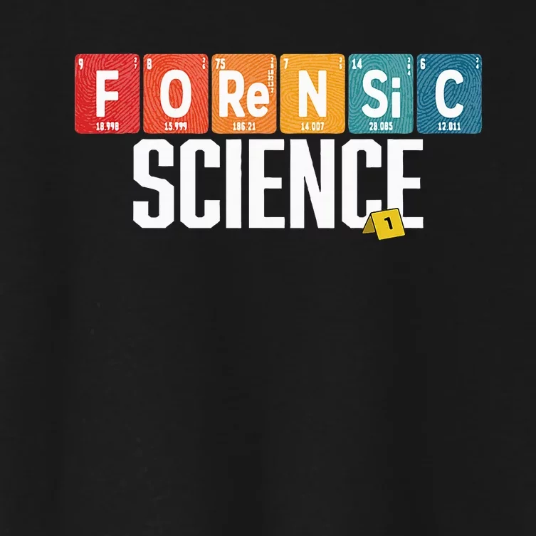 Forensic Science Week Women's Crop Top Tee