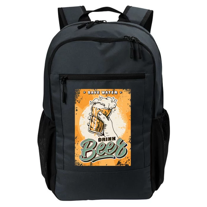 Funny Save Water Beer Ing Gift Daily Commute Backpack