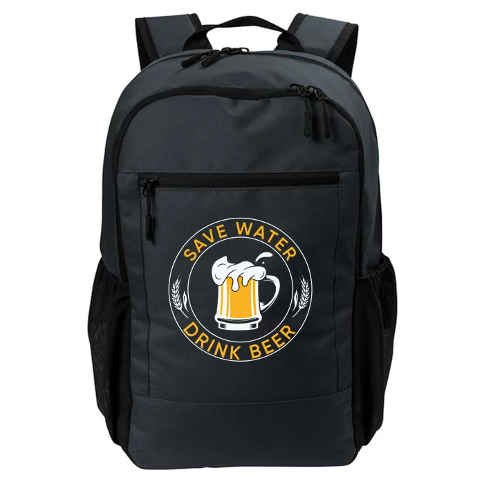 Funny Save Water Beer Lager Lover Beer Funny Gift Daily Commute Backpack