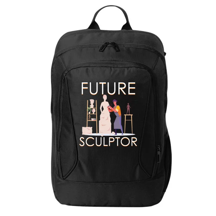 Future Sculptor Wood Carving Sculptor Gift City Backpack