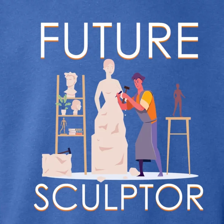 Future Sculptor Wood Carving Sculptor Gift Toddler Hoodie