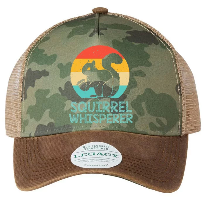 Funny Squirrel Whisperer Art Squirrel Lover Legacy Tie Dye Trucker Hat