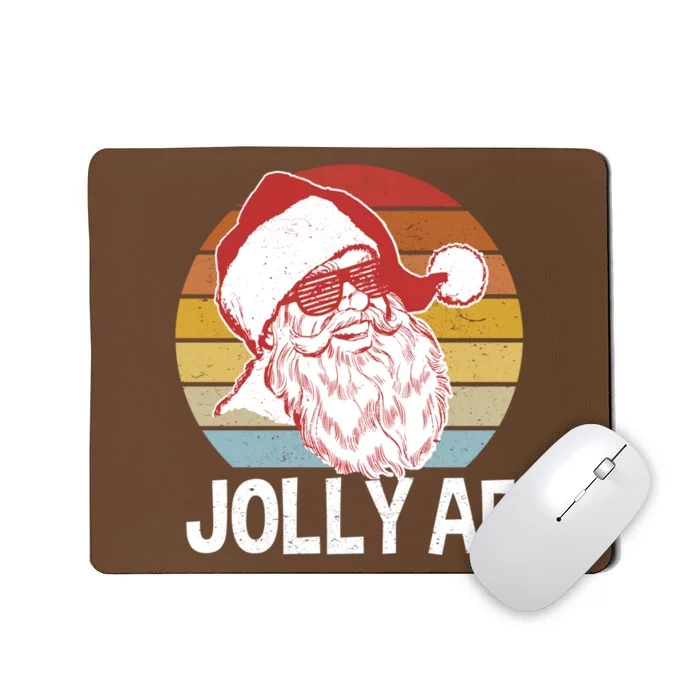 Funny Santa Xmas Gift Mousepad