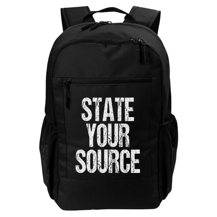 Funny State Your Source Daily Commute Backpack