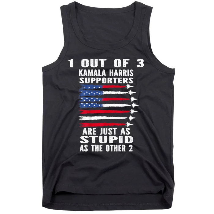 Funny Trump 1 Out Of 3 Kamala Harris Supporters Tank Top