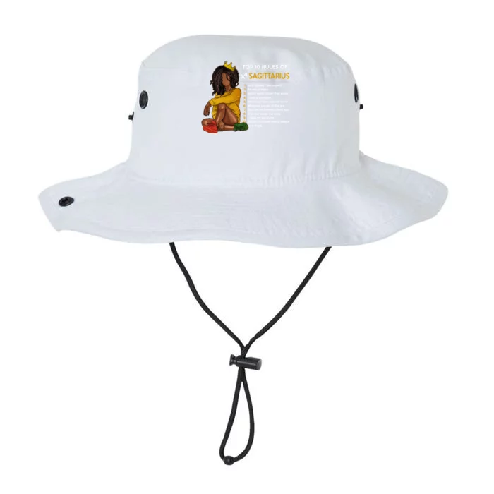 Funny Top 10 Rules Of Sagittarius Zodiac Sign Horoscope Gift Legacy Cool Fit Booney Bucket Hat